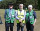 Canon John Ellis and his wife with President Mike